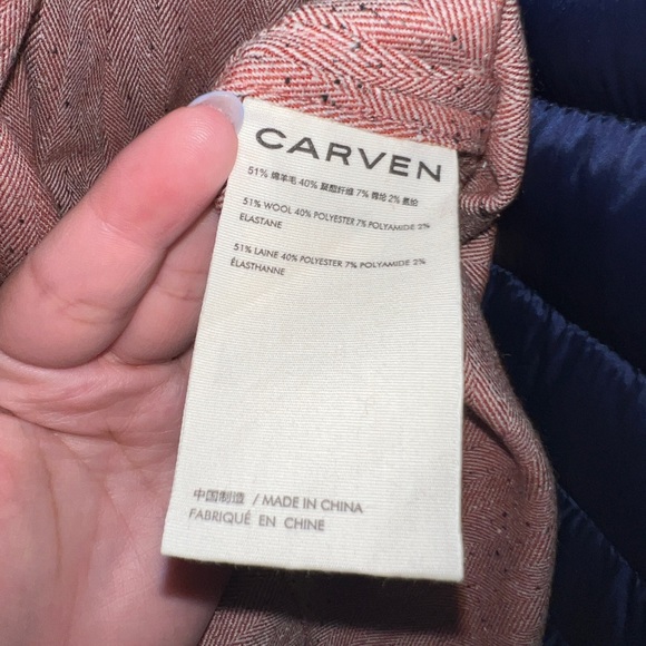 Carven Long Sleeve Wool Button Dress - Picture 7 of 7